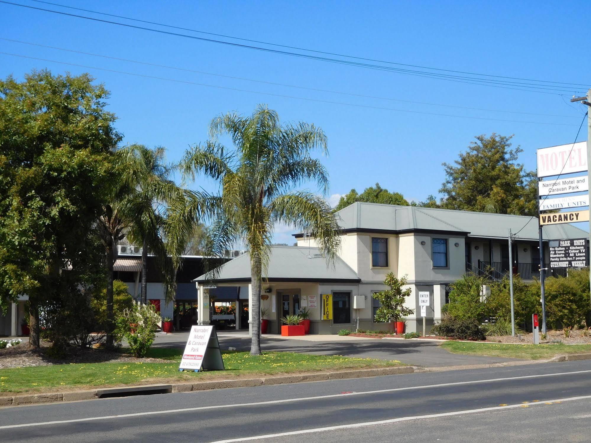 Narrabri Motel And Caravan Park ภายนอก รูปภาพ